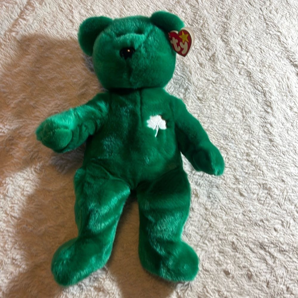 1998 beanie, bear, baby Erin  large size